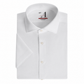 100% Cotton Non-Iron Super Stretch Slim Fit Short Sleeve Shirt